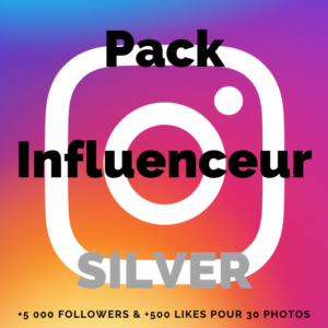 Pack Influenceur Instagram Silver